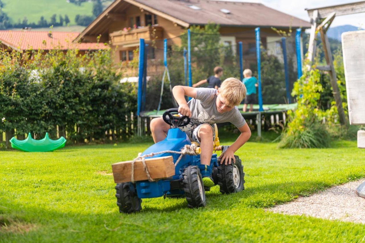 Hartlhof Urlaub Am Baby- Und Kinderbauernhof Niederau Exterior foto
